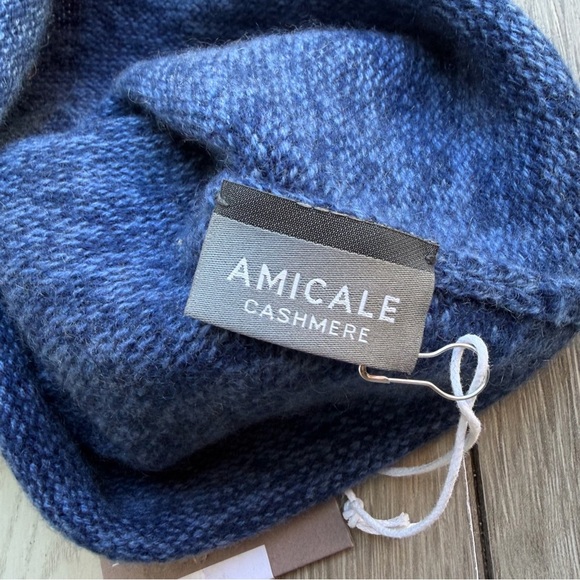 Amicale Cashmere Knit Two-Top Beanie main image 4